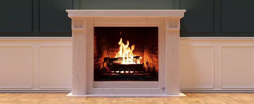 Open Flame Wood-Burning Fireplace Installation Services in Parkersburg, West Virginia