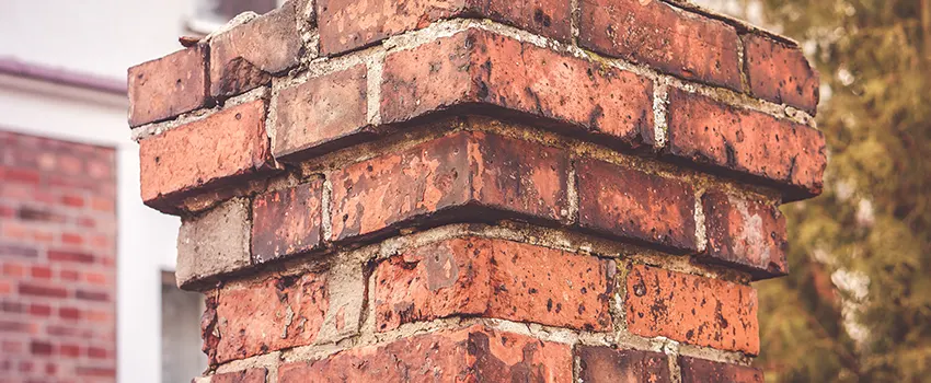 Cracked Chimney Bricks Repair Cost in Parkersburg, West Virginia
