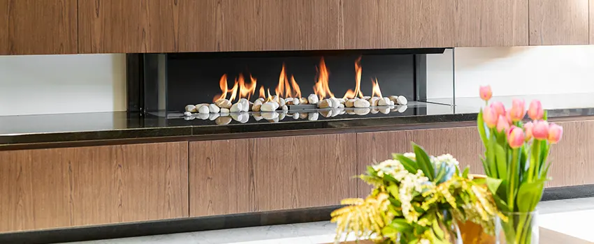 Double-height Fireplace Design Refurbishment in Parkersburg, West Virginia